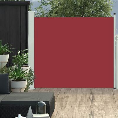 vidaXL Toldo latéral extensible - 100x300 cm Rouge - Publicité vidaXL Toldo latéral extensible - 100x300 cm Rouge - Publicité