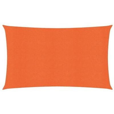 Voile d'ombrage vidaXL 2,5x5 m Orange Protection UV Extérieur - Publicité Voile d'ombrage vidaXL 2,5x5 m Orange Protection UV Extérieur - Publicité