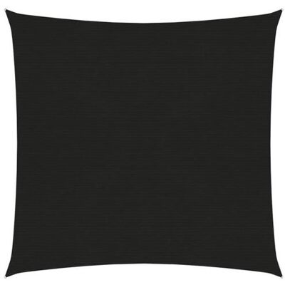 Voile d'ombrage vidaXL 160 g/m² Noir 4x4 m HDPE Tonnelle de patio - Publicité Voile d'ombrage vidaXL 160 g/m² Noir 4x4 m HDPE Tonnelle de patio - Publicité