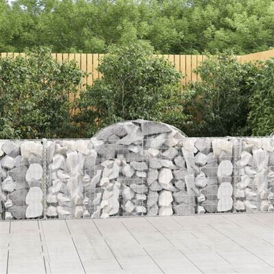 vidaXL Cages de gabions arches 30 pcs - Mur de gabions - Publicité vidaXL Cages de gabions arches 30 pcs - Mur de gabions - Publicité