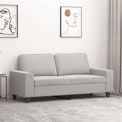 Non communiqué Canape convertible vidaxl 2 places en tissu gris 77 x 174 x 80 cm gris clair - Publicité Non communiqué Canape convertible vidaxl 2 places en tissu gris 77 x 174 x 80 cm gris clair - Publicité