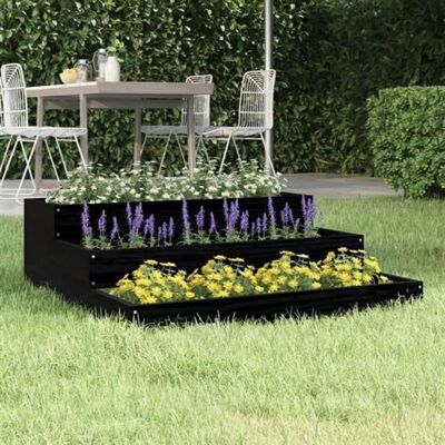 Jardinera en bois de pin massif vidaXL - 78x78x27 cm - Jardinera - Publicité Jardinera en bois de pin massif vidaXL - 78x78x27 cm - Jardinera - Publicité