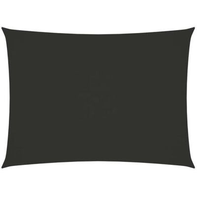Parasol voile Oxford rectangulaire 2,5x4,5 m gris anthracite vidaXL - Publicité Parasol voile Oxford rectangulaire 2,5x4,5 m gris anthracite vidaXL - Publicité