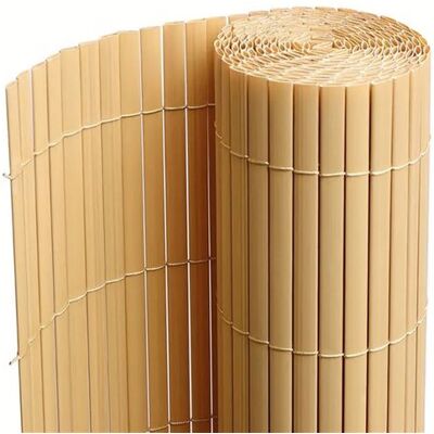 Non communiqué Canisse Brise vue en PVC tube Plat,Clôture protection pour jardin terasse balcon coloris naturel Bambou - Hauteur 80 x Longueur 500 cm 1700g/m2 - Publicité Non communiqué Canisse Brise vue en PVC tube Plat,Clôture protection pour jardin terasse balcon coloris naturel Bambou - Hauteur 80 x Longueur 500 cm 1700g/m2 - Publicité