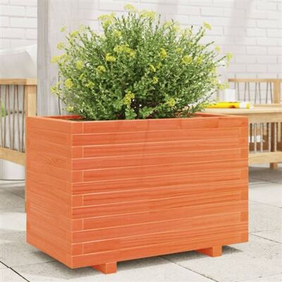 VIDAXL Fioriera Marron Cera 70x40x49,5cm Bois Massif Pino - Jardinera - Publicité VIDAXL Fioriera Marron Cera 70x40x49,5cm Bois Massif Pino - Jardinera - Publicité