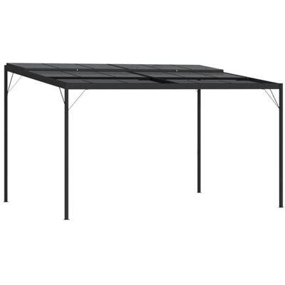 Non communiqué vidaXL Belvédère avec toit Anthracite 4x3x2,5 m Aluminium et acier Anthracite - Publicité Non communiqué vidaXL Belvédère avec toit Anthracite 4x3x2,5 m Aluminium et acier Anthracite - Publicité