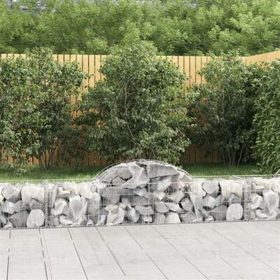 vidaXL Panier de gabions Arqué 50 pcs - Mur décoratif - Publicité vidaXL Panier de gabions Arqué 50 pcs - Mur décoratif - Publicité