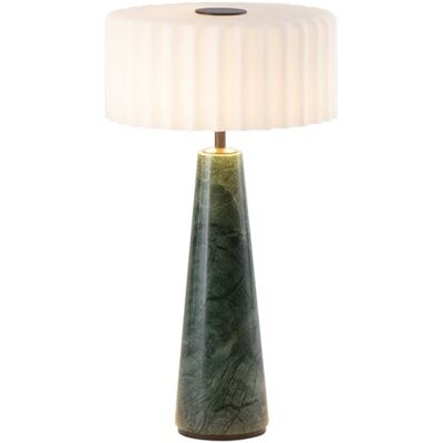 Non communiqué Lampe de table sans fil en marbre BLOK Vert H30cm 10 - Publicité Non communiqué Lampe de table sans fil en marbre BLOK Vert H30cm 10 - Publicité