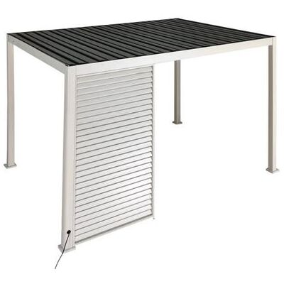 Non communiqué Persienne fixe pour pergola Evora côté 4 m Argile - Hespéride - Publicité Non communiqué Persienne fixe pour pergola Evora côté 4 m Argile - Hespéride - Publicité
