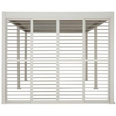 Non communiqué Persiennes coulissantes pour pergola Evora côté 3 m Argile - Hespéride - Publicité Non communiqué Persiennes coulissantes pour pergola Evora côté 3 m Argile - Hespéride - Publicité