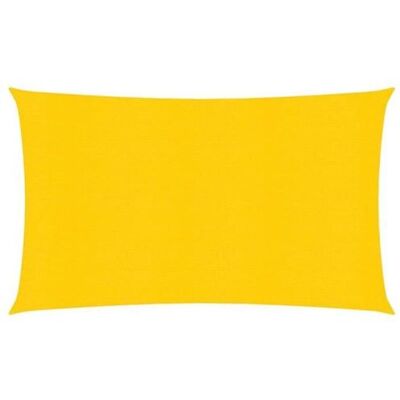 vidaXL Voile d'ombrage 160 g/m² Jaune 2,5x5 m HDPE Pare-soleil Extérieur - Voile d'ombrage - Publicité vidaXL Voile d'ombrage 160 g/m² Jaune 2,5x5 m HDPE Pare-soleil Extérieur - Voile d'ombrage - Publicité