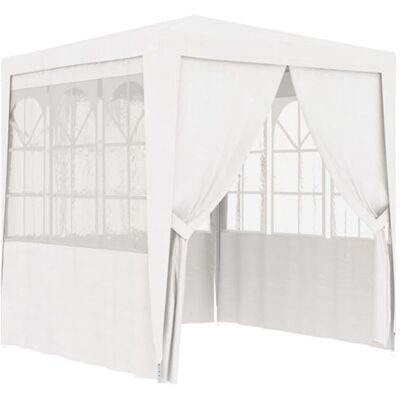tente de fête professionnelle vidaXL avec murs latéraux 2m Blanc Gazebo extérieur - Tente de fête - Publicité tente de fête professionnelle vidaXL avec murs latéraux 2m Blanc Gazebo extérieur - Tente de fête - Publicité