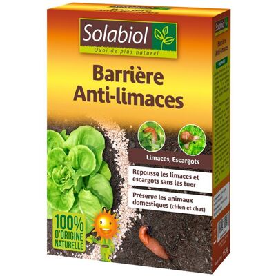 Non communiqué Barrière antilimaces SOLABIOL, 1,5kg - Publicité Non communiqué Barrière antilimaces SOLABIOL, 1,5kg - Publicité