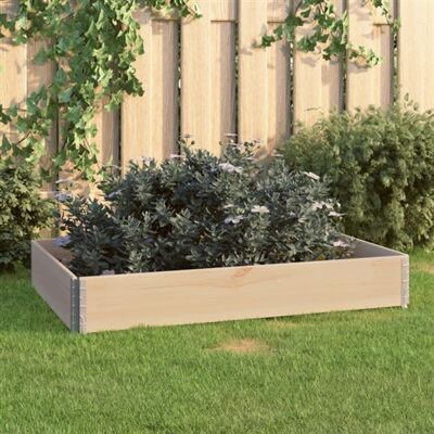 vidaXL Jardin surélevé en pin massif 80x120 cm - Jardin surélevé - Publicité vidaXL Jardin surélevé en pin massif 80x120 cm - Jardin surélevé - Publicité