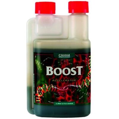 Boost 250ml Canna - booster de Floraison , hydro,terre,coco - Publicité Boost 250ml Canna - booster de Floraison , hydro,terre,coco - Publicité