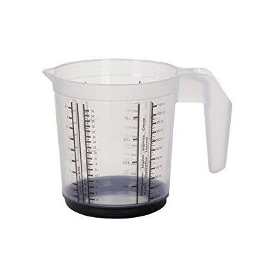 Jarre de Mesure en Plastique Keeeper Massimo 1L - Liquides, Sucre, Farine - Publicité Jarre de Mesure en Plastique Keeeper Massimo 1L - Liquides, Sucre, Farine - Publicité