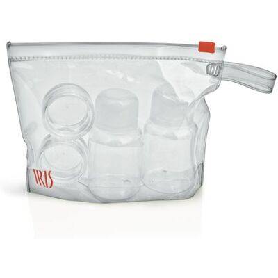 Set pour condiments pochette 14x11 - Iris - Transparent / Cristal - Plastique Transparent - Publicité Set pour condiments pochette 14x11 - Iris - Transparent / Cristal - Plastique Transparent - Publicité