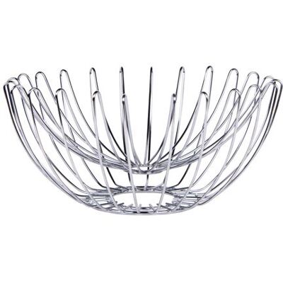 Non communiqué Coupe à fruit Pilo 35 cm - Table Passion - Argent - Métal - Publicité Non communiqué Coupe à fruit Pilo 35 cm - Table Passion - Argent - Métal - Publicité