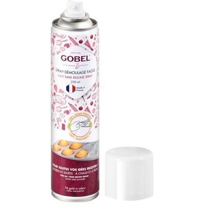 Non communiqué Spray alimentaire démoulage facile 250 ml - Gobel - Rouge - Silicone Rouge - Publicité Non communiqué Spray alimentaire démoulage facile 250 ml - Gobel - Rouge - Silicone Rouge - Publicité