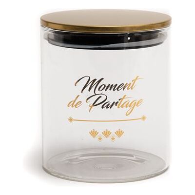 Non communiqué Bonbonnière partage 11 cm - Amadeus - Transparent - Borosilicate Transparent - Publicité Non communiqué Bonbonnière partage 11 cm - Amadeus - Transparent - Borosilicate Transparent - Publicité