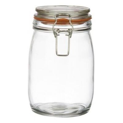 Bocal à conserves Vogue 1 L - Matériau en verre robuste - Publicité Bocal à conserves Vogue 1 L - Matériau en verre robuste - Publicité