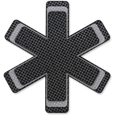 Non communiqué Lot de 3 feutrines pour poêles Amparo - Kela - Noir - Tissu Noir - Publicité Non communiqué Lot de 3 feutrines pour poêles Amparo - Kela - Noir - Tissu Noir - Publicité