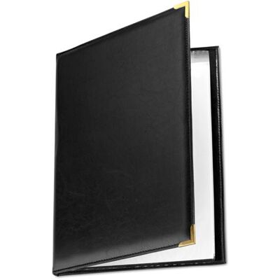Non communiqué Porte-Menu Elégance 10 Pages 33 x 24 cm - Pujadas - Bordeaux - PVC - Publicité Non communiqué Porte-Menu Elégance 10 Pages 33 x 24 cm - Pujadas - Bordeaux - PVC - Publicité