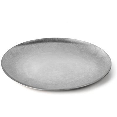 Non communiqué Assiette Plate Collection Vintage Inox Pujadas Métallisé - Publicité Non communiqué Assiette Plate Collection Vintage Inox Pujadas Métallisé - Publicité