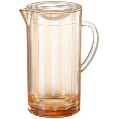 Non communiqué Carafe en Plastique "Mélanie" 2,36L Orange Orange - Publicité Non communiqué Carafe en Plastique "Mélanie" 2,36L Orange Orange - Publicité