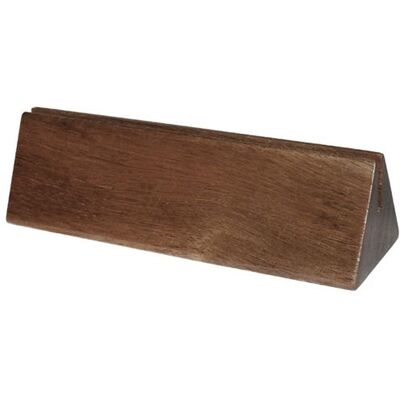 Non communiqué Porte-Menus en Acacia - x 10 - Olympia - - Bois d'acacia 150x46x42mm - Publicité Non communiqué Porte-Menus en Acacia - x 10 - Olympia - - Bois d'acacia 150x46x42mm - Publicité