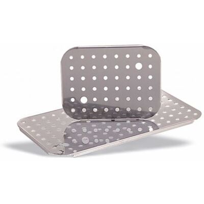 Non communiqué Égouttoir Inox pour Bac Gastro GN 2/1 - Pujadas - Inox - Publicité Non communiqué Égouttoir Inox pour Bac Gastro GN 2/1 - Pujadas - Inox - Publicité