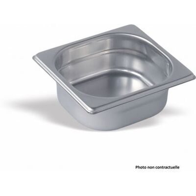 Non communiqué Bac Gastro Inox GN 1/6 - H 65 mm - Pujadas - - Inox1 - Publicité Non communiqué Bac Gastro Inox GN 1/6 - H 65 mm - Pujadas - - Inox1 - Publicité