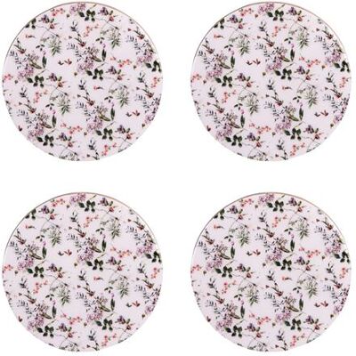 Non communiqué Set de 4 dessous de verre Champêtre en manguier 10 cm - Table Passion - Vert - Bois De Manguier Vert - Publicité Non communiqué Set de 4 dessous de verre Champêtre en manguier 10 cm - Table Passion - Vert - Bois De Manguier Vert - Publicité