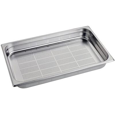 Non communiqué Bac Gastro Inox Perforé GN 1/1 - 65 mm - Gastro M - Inox830 cl - Publicité Non communiqué Bac Gastro Inox Perforé GN 1/1 - 65 mm - Gastro M - Inox830 cl - Publicité
