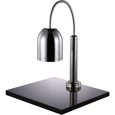 Non communiqué Lampe chauffante 24 centimètres en acier inoxydable avec base 50 x 45 cm en marbre Pujadas Cuivre - Publicité Non communiqué Lampe chauffante 24 centimètres en acier inoxydable avec base 50 x 45 cm en marbre Pujadas Cuivre - Publicité