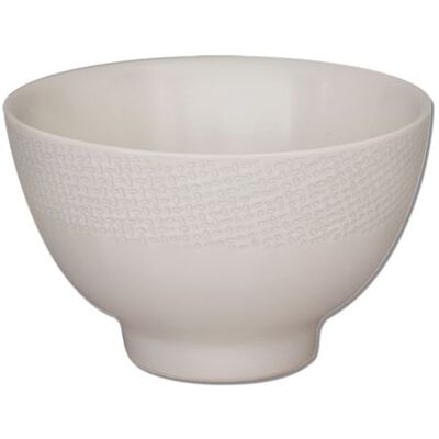 Mini bol Vésuvio blanc 9,5 cm (lot de 6) - Table Passion - Blanc - Grès Blanc - Publicité Mini bol Vésuvio blanc 9,5 cm (lot de 6) - Table Passion - Blanc - Grès Blanc - Publicité
