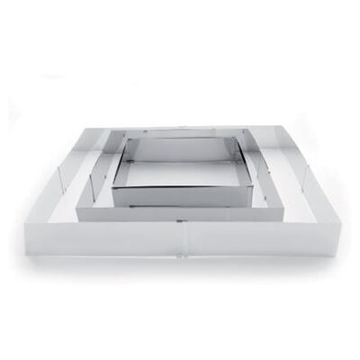 IBILI 790600 Moule - Acier inoxydable - Convient pour lave-vaisselle et four - 20x24cm - Publicité IBILI 790600 Moule - Acier inoxydable - Convient pour lave-vaisselle et four - 20x24cm - Publicité