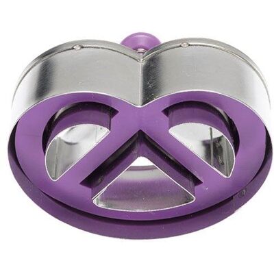 Patisse 2048416 emporte-pièce bretzel mit éjecteur inox 6 cm - Publicité Patisse 2048416 emporte-pièce bretzel mit éjecteur inox 6 cm - Publicité