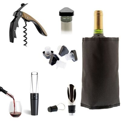 Non communiqué KOALA - APÉRIFUN - Set prestige 6 pièces pour dégustation des vins - Noir Noir - Publicité Non communiqué KOALA - APÉRIFUN - Set prestige 6 pièces pour dégustation des vins - Noir Noir - Publicité