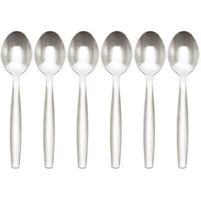 Lot de 6 cuillères à moka inox amefa - Amefa - Argent / Métallique - Acier Inoxydable (inox) - Publicité Lot de 6 cuillères à moka inox amefa - Amefa - Argent / Métallique - Acier Inoxydable (inox) - Publicité