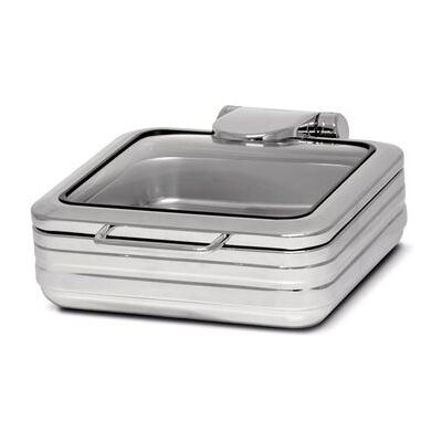 Non communiqué Chafind Dish en Verre Rectangulaire en Acier Inoxydable Pujadas Métallisé - Publicité Non communiqué Chafind Dish en Verre Rectangulaire en Acier Inoxydable Pujadas Métallisé - Publicité