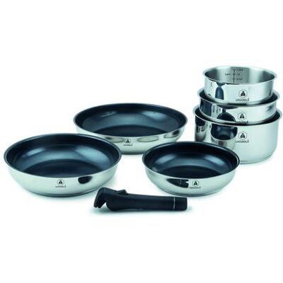 Non communiqué Set 7 pièces amovible 'réactif' inox Laguiole LA-9120850 inox - Publicité Non communiqué Set 7 pièces amovible 'réactif' inox Laguiole LA-9120850 inox - Publicité