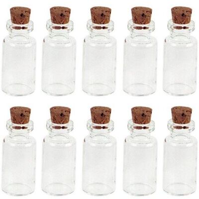 Graine Créative Mini Flacons en Verre - Transparent - 2,4 cm - Publicité Graine Créative Mini Flacons en Verre - Transparent - 2,4 cm - Publicité