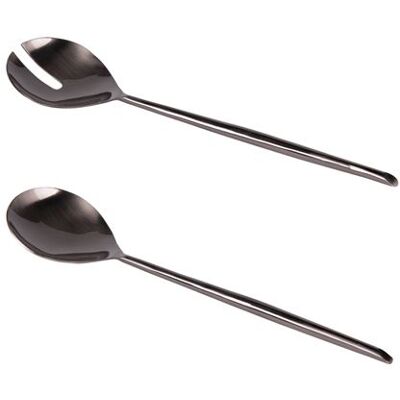 Non communiqué Couvert à salade Gun Elite - Table Passion - Gris - Acier Inoxydable (inox) Gris - Publicité Non communiqué Couvert à salade Gun Elite - Table Passion - Gris - Acier Inoxydable (inox) Gris - Publicité