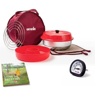 Non communiqué Pack OMNIA Four +Sac + 2 Maniques + Grille + Moule En Silicone + thermomètre multifonctions + livre de recettes - Publicité Non communiqué Pack OMNIA Four +Sac + 2 Maniques + Grille + Moule En Silicone + thermomètre multifonctions + livre de recettes - Publicité