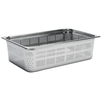 Non communiqué Bac Gastro Inox Perforé GN 1/1 - 150 mm - Gastro M - Inox2020 cl - Publicité Non communiqué Bac Gastro Inox Perforé GN 1/1 - 150 mm - Gastro M - Inox2020 cl - Publicité