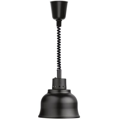 Non communiqué Lampe chauffante classique noire anodisée cordon extensible jusqu'à 175 centimètres Pujadas Noir - Publicité Non communiqué Lampe chauffante classique noire anodisée cordon extensible jusqu'à 175 centimètres Pujadas Noir - Publicité
