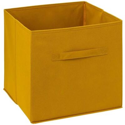 Non communiqué FIVE Simply Smart - Boîte de Rangement Pliable Basic 31x31cm Moutarde - Publicité Non communiqué FIVE Simply Smart - Boîte de Rangement Pliable Basic 31x31cm Moutarde - Publicité