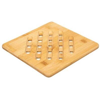 Bigbuy Home Tapis de Table Carré en Bambou - 20 x 20 cm - Publicité Bigbuy Home Tapis de Table Carré en Bambou - 20 x 20 cm - Publicité