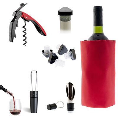 Non communiqué KOALA - APÉRIFUN - Set prestige 6 pièces pour dégustation des vins - Rouge - Publicité Non communiqué KOALA - APÉRIFUN - Set prestige 6 pièces pour dégustation des vins - Rouge - Publicité